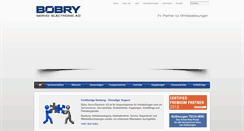 Desktop Screenshot of bobry.ch