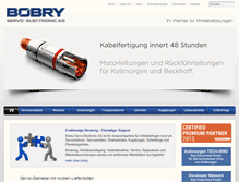 Tablet Screenshot of bobry.ch